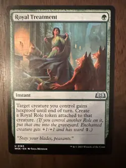 Royal Treatment : MTG / Wilds of Eldraine #0183 / NM - Image 1