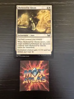 MTG - Sheltered by Ghosts - Duskmourn: House of Horror - Regular - Image 1