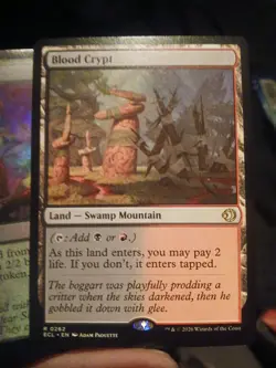 MTG - Blood Crypt - Lorwyn Eclipsed NM/M Condition - Image 1