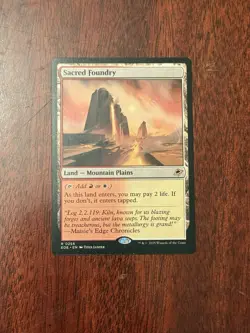 1x Sacred Foundry - Edge of Eternities - NM - MTG - Image 3