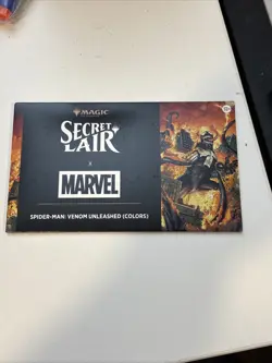 Venom Unleashed Colors x Sealed Secret Lair Spider-Man Marvel Non-Foil MTG Magic - Image 1