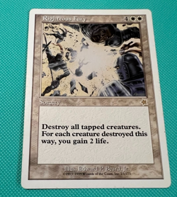Righteous Fury - Starter 1999 - MTG - Magic the Gathering - Image 1