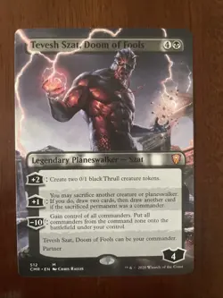 Tevesh Szat, Doom of Fools (Borderless) Commander Legends Regular - Image 1