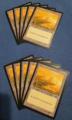 Urza's Saga Plains (331) NM/LP Basic Land MAGIC THE GATHERING MTG 10X Lot - Image 1