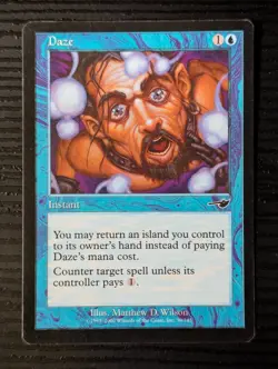 Daze [Nemesis] - MTG Magic the Gathering - NM - Image 1