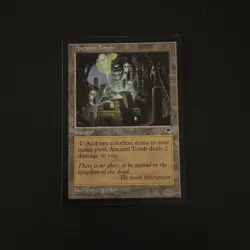 Magic The Gathering Tempest Ancient Tomb #315 Lightly played - Image 1