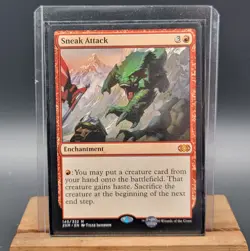 MTG Magic the Gathering Sneak Attack (145/503) Double Masters LP - Image 1