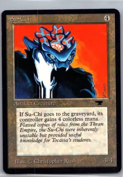 Su-Chi MTG Antiquities Uncommon Artifact Creature - Image 1