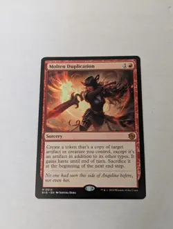 Molten Duplication Outlaws of Thunder Junction: the Big Score Regular - Image 1