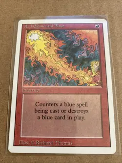 MTG Red Elemental Blast 4th Edition Regular Common - Image 1