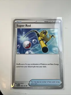 Super Rod 188/193 Common Regular - Pokemon TCG Paldea Evolved - NM - Image 1