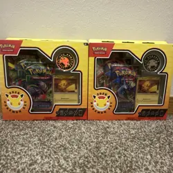 2x Pokemon Day 2026 Collection Box Bundle 30th Anniv Pikachu Promo Sealed New - Image 1