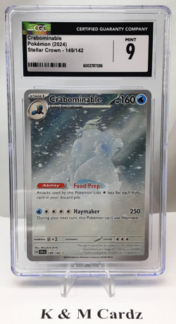 Pokemon - Crabominable - 149/142 - Graded - CGC 9 - Image 1