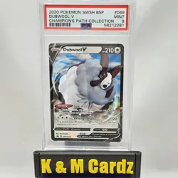 Pokemon - Dubwool V - #049 - Graded PSA 9 - Image 1