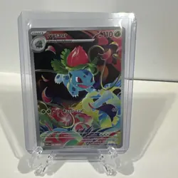 Pokemon TCG Mega Evolutions Ivysaur 134/132 Illustration Rare, English - Image 1