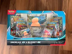 Pokemon TCG Snorlax Ex & Blissey Ex Special Collection Box (SEALED) Ship Today - Image 1