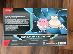 Pokemon TCG Snorlax Ex & Blissey Ex Special Collection Box (SEALED) Ship Today - Image 3