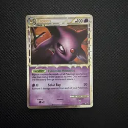 2010 POKEMON HG&SS UNDAUNTED ESPEON PRIME 81/90 ULTRA RARE HOLO FOIL NM - Image 1