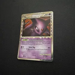 2010 POKEMON HG&SS UNDAUNTED ESPEON PRIME 81/90 ULTRA RARE HOLO FOIL NM - Image 3