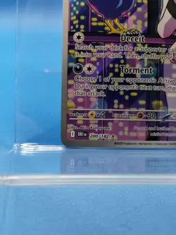 Pokemon TCG Team Rocket's Murkrow 200/182 Near Mint Near Mint Condition - Image 4
