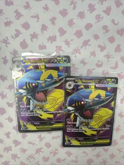 Mega Sharpedo ex 113/094 Ultra Rare Mega Evolution ME01 English Pokemon Holo - Image 1
