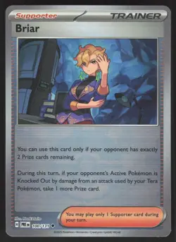 Briar 100/131 Pokeball Pokemon TCG SV: Prismatic Evolutions NM - Image 1