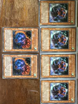 Yu-Gi-Oh! TCG Ultimate Insect Lv1 (x2) & Lv3 (x4) | 1st Editions | Mint/NearMint - Image 1