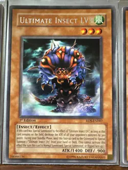 Yu-Gi-Oh! TCG Ultimate Insect Lv1 (x2) & Lv3 (x4) | 1st Editions | Mint/NearMint - Image 4