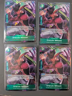 Dracule Mihawk ST12-003One Piece TCG Illustration Box Vol 4 - Image 1