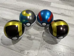 Lot of 4 Empty Pokemon Pokeball Tins - Image 1