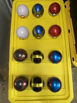 LOT of 12 empty pokemon Pokeball tins - Image 2
