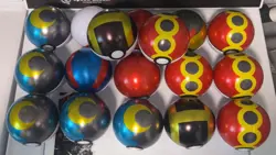 Lot of 17 Empty Pokemon Pokeball Tins - Image 1
