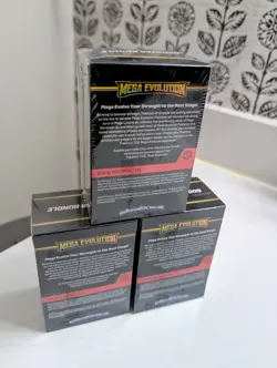 Mega Evolution Booster Bundle 3x Sealed Pokemon TCG - Image 2