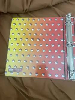 NOS Vintage Pokemon Pikachu 3 Ring Binder Gotta Catch 'Em All Nintendo 1999 TCG - Image 3