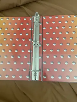 NOS Vintage Pokemon Pikachu 3 Ring Binder Gotta Catch 'Em All Nintendo 1999 TCG - Image 4