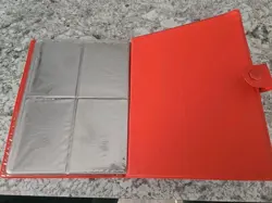 Vintage Pokemon Gotta Catch 'Em All Binder Red Pikachu 1999 Sticker Stuck - Image 3