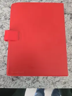 Vintage Pokemon Gotta Catch 'Em All Binder Red Pikachu 1999 Sticker Stuck - Image 4