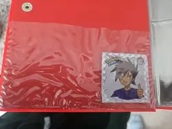 Vintage Pokemon Gotta Catch 'Em All Binder Red Pikachu 1999 Sticker Stuck - Image 5