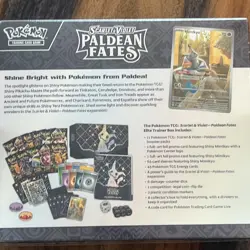 Pokemon TCG Scarlet & Violet Paldean Fates ETB Pokemon Center Exclusive - Sealed - Image 5