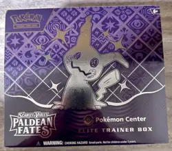 Pokemon TCG SEALED Pokemon Center Paldean Fates Elite Trainer Box ETB NM - Image 1