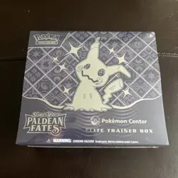 🔥Paldean Fates Pokemon Center Elite Trainer Box ETB Pokemon TCG🔥New & Sealed🔥 - Image 2