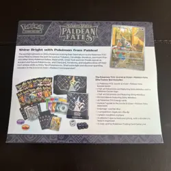 🔥Paldean Fates Pokemon Center Elite Trainer Box ETB Pokemon TCG🔥New & Sealed🔥 - Image 3