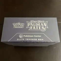 🔥Paldean Fates Pokemon Center Elite Trainer Box ETB Pokemon TCG🔥New & Sealed🔥 - Image 4