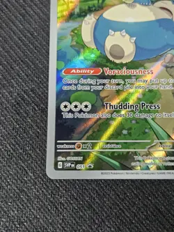 Pokemon TCG Snorlax Promo Holo Card 151 Scarlet and Violet 051 - Image 5