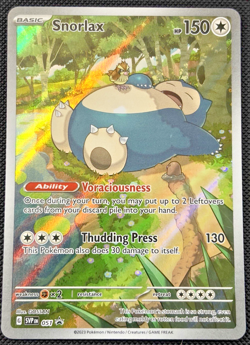 Pokemon TCG Snorlax - 051 Promo 151 Scarlet and Violet card - Image 1