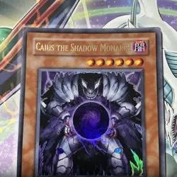 Caius the Shadow Monarch SDDE-EN001 The Dark Emperor 1st Edition Ultra Rare - Image 2
