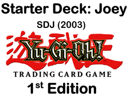 YuGiOh - Starter Deck: Joey (2003) - SDJ - 1st Edition - North American Edition - Image 1
