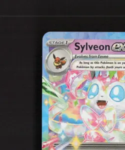 Sylveon ex 041/131 Prismatic Evolutions Ultra Rare Holo Pokemon Card NM - Image 3