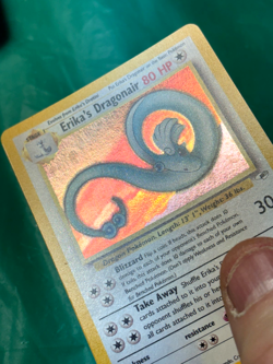 Erika's Dragonair 4/132 Holo Gym Heroes NM/MT Vintage Pokemon Card - SWEET - Image 3