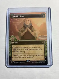 Worldly Tutor (Showcase) - Avatar: The Last Airbender MTG Plus Bonus Rare!!! - Image 1